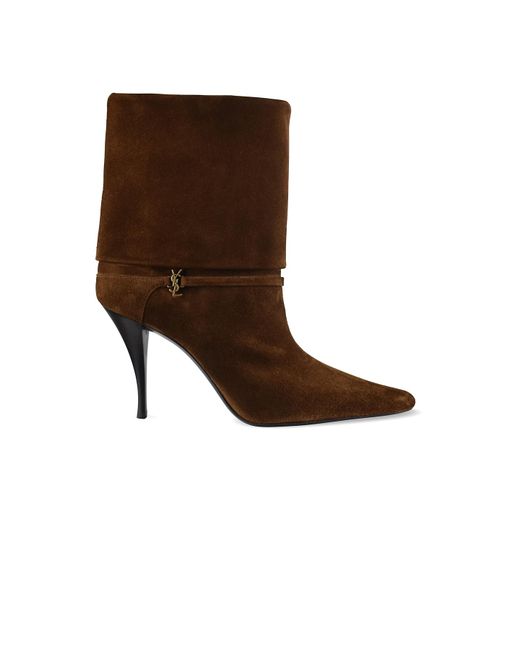 Botines Niki Saint Laurent de color Brown