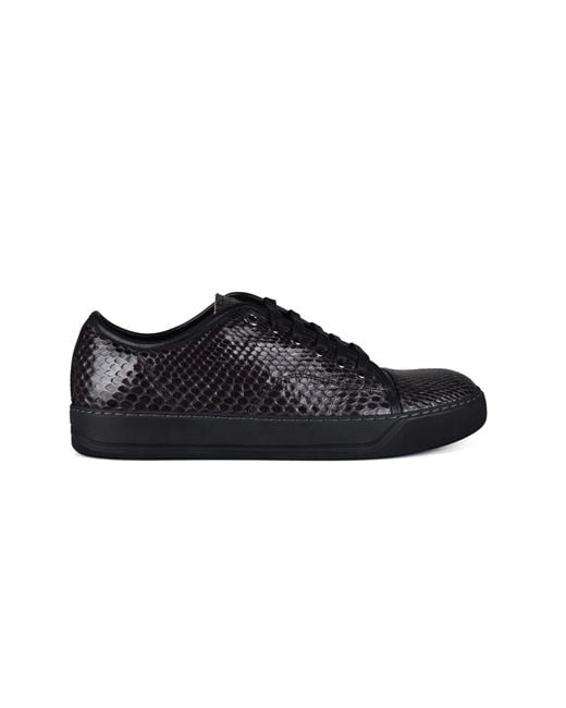 Lanvin Sneakers Low Top DBB1 in Black für Herren
