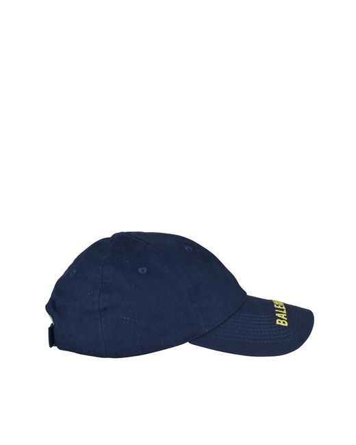 Balenciaga Blue Cap for men