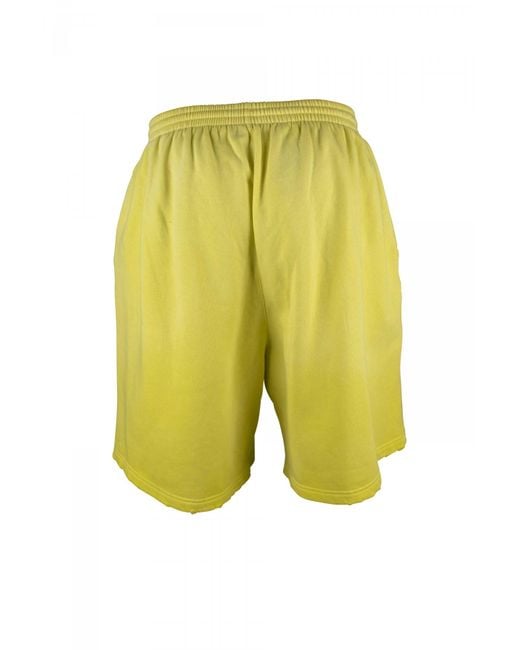 Balenciaga Short in Yellow Men |