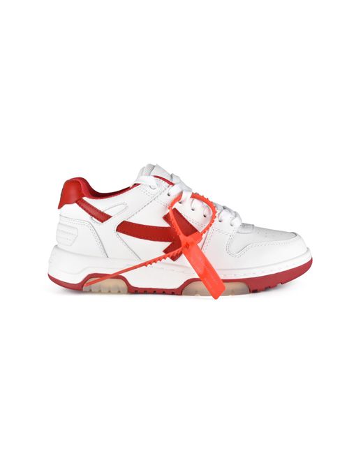Sneakers Out of Office Off-White c/o Virgil Abloh de color Red