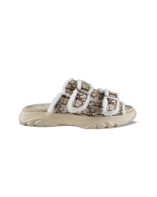 Dior Metallic Sandals for men