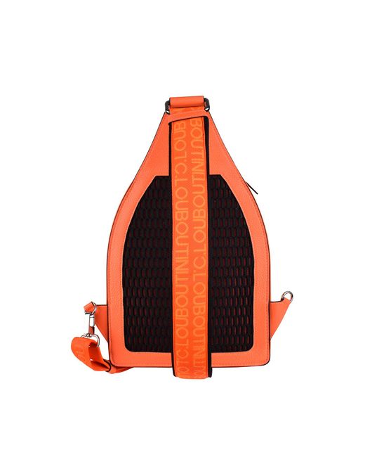 Christian Louboutin Orange Loubifunk Shoulder Bag for men