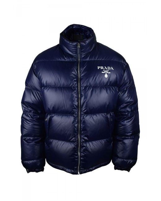 Doudoune Prada pour homme en coloris Blue