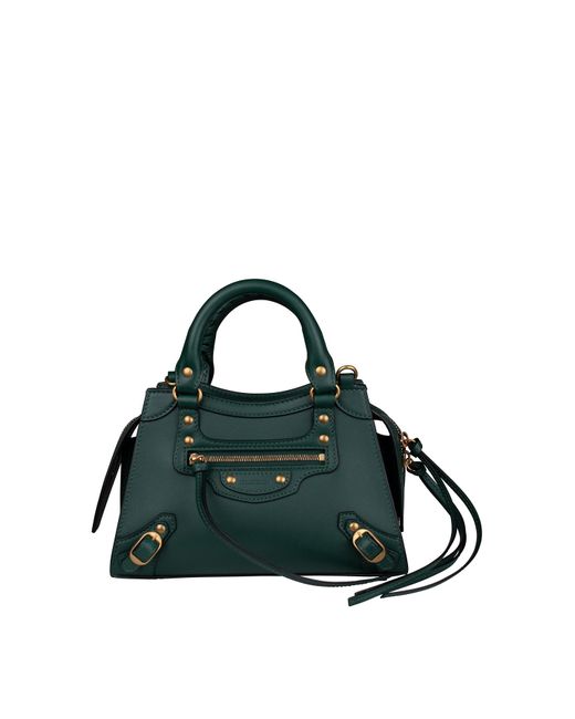 Balenciaga Mini Neo City Bag in Green | Lyst UK
