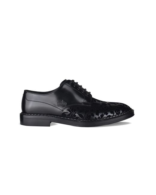 Dolce & Gabbana Black Dolce&Gabbana Derby for men