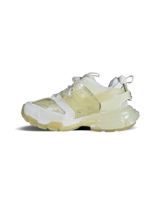 Balenciaga Multicolor Track Transparent Mesh Sneakers for men