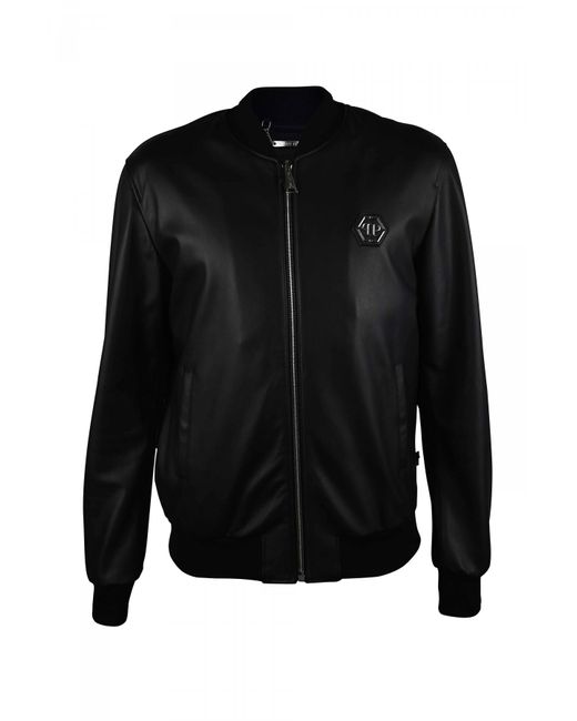 Cazadora bomber Philipp Plein de hombre de color Black