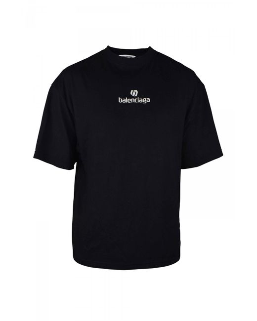Balenciaga Black T-shirt for men