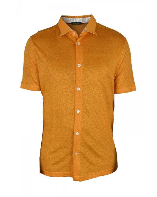 Camisa Loro Piana de hombre de color Orange
