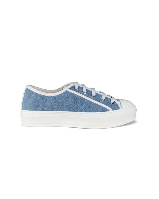 Dior Blue Walk'n Faded Cannage Sneakers