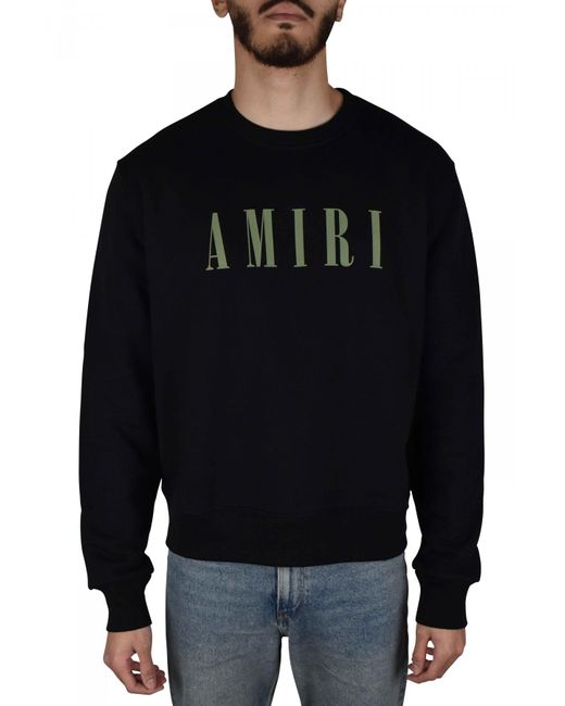 Amiri Black Sweatshirt for men