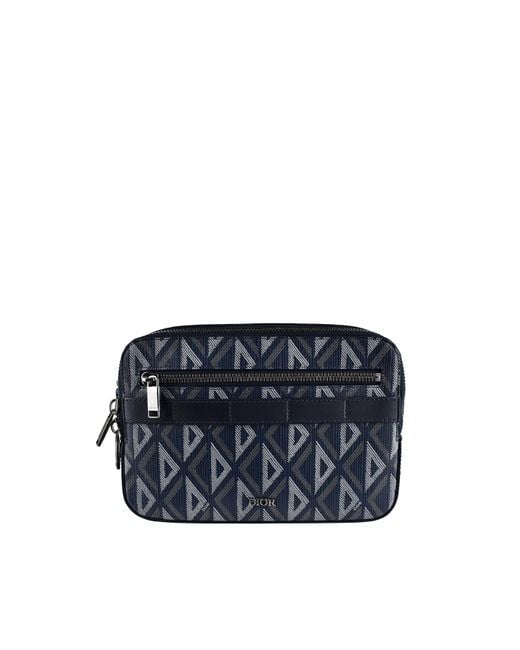 Dior Blue Dior Safari Pouch Shoulder Bag for men
