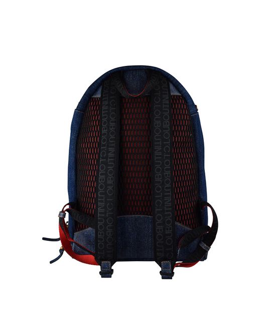 Christian Louboutin Blue Backparis Miss Denim for men