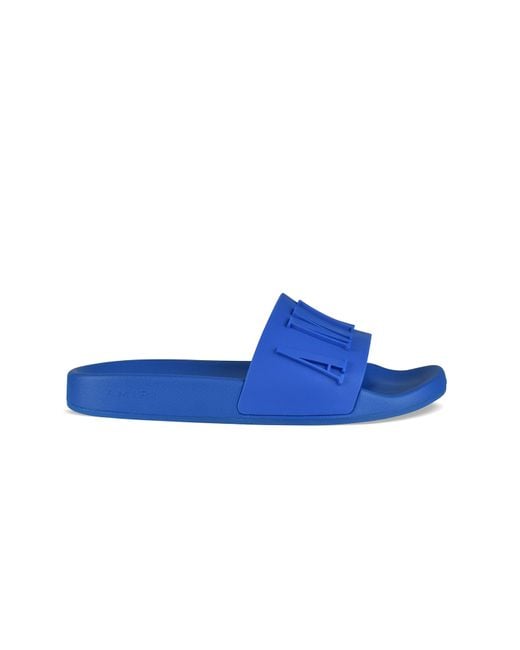 Amiri Blue Slides for men