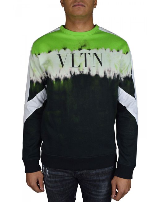 Valentino Garavani Black Printed Sweater for men