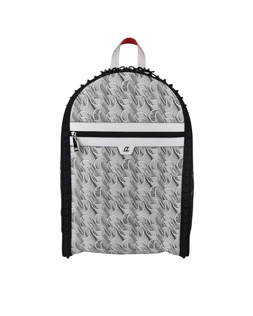 Christian Louboutin Gray Backparis Backpack for men