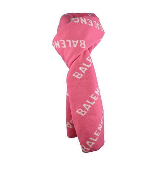 Balenciaga Pink Scarf