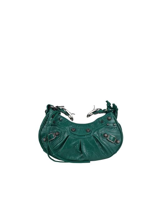 Balenciaga Green Cagole Xs Bag