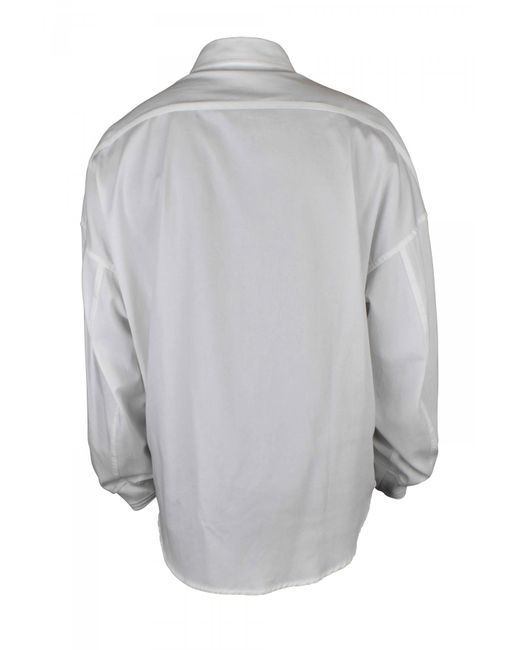 Camisa Alexander McQueen de hombre de color Gray