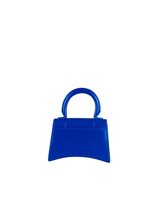 Balenciaga Blue Hourglass Handbag