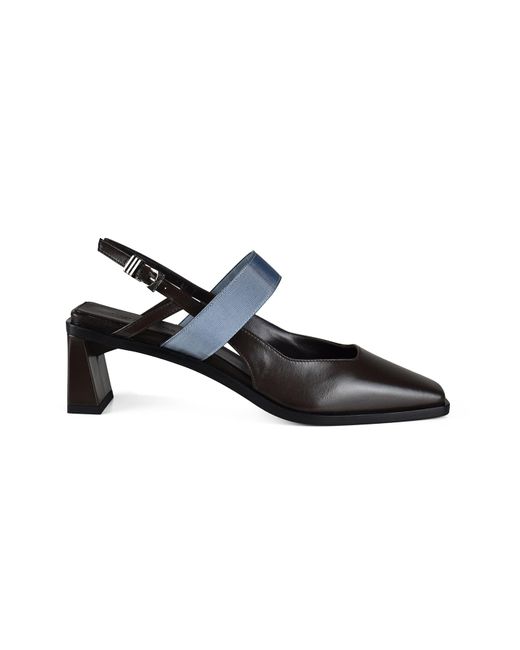 ANEST COLLECTIVE Black Kidskin Sandals