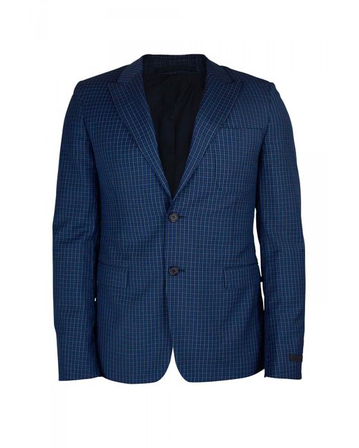 Prada Blue Jacket for men
