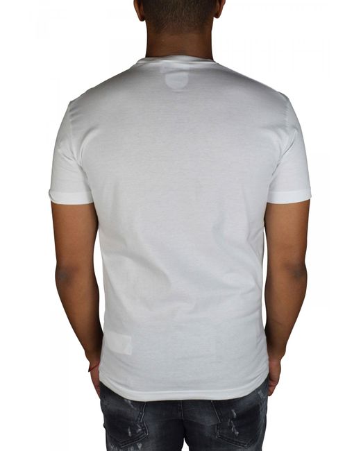 DSquared² White T-shirt for men