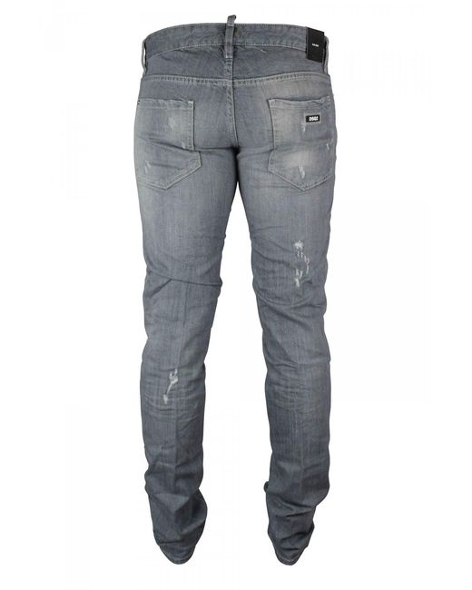 Slim Jean DSquared² de hombre de color Blue
