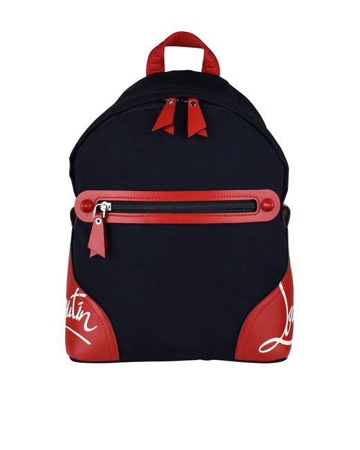 Christian Louboutin Blue Backpack for men