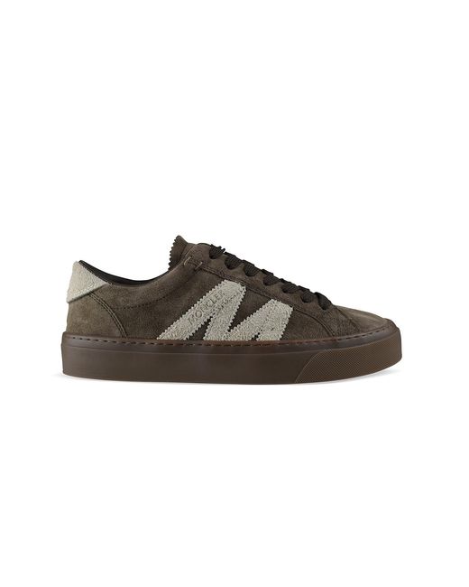 Moncler Brown Sneakers Monaco2 for men