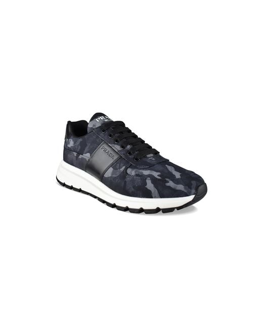 Prada Black Prax Sneakers for men