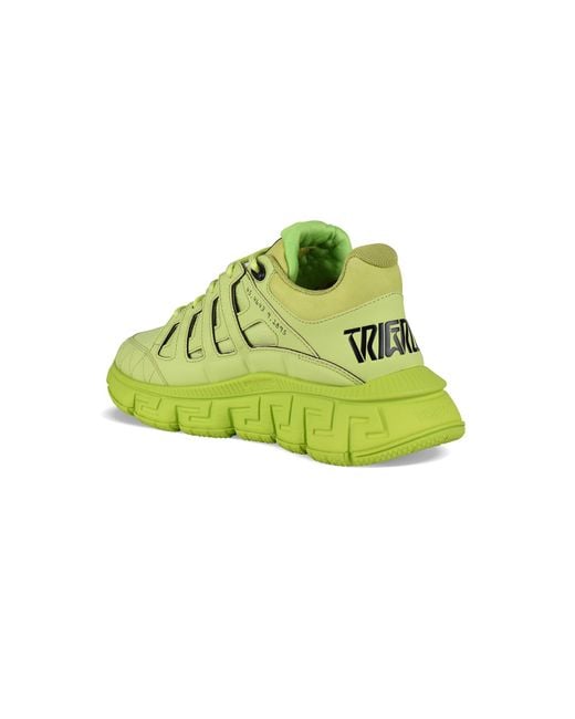 Versace Green Trigreca Sneakers for men