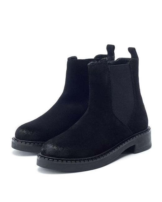 Moda In Pelle Blue Opala Suede