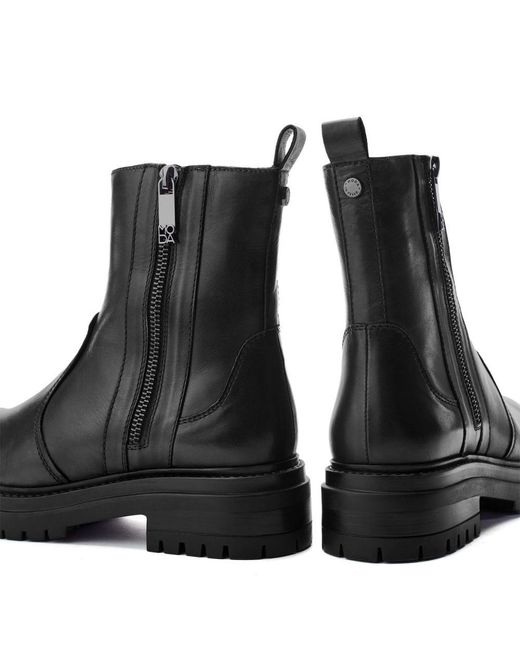 Moda In Pelle Black Olottie Leather