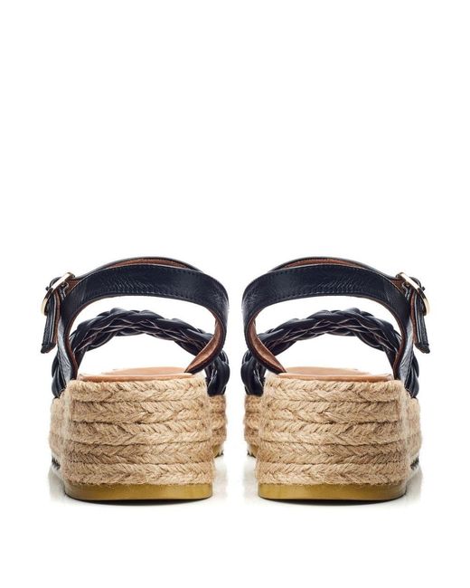 Shoon Blue Sh Adrienne Leather