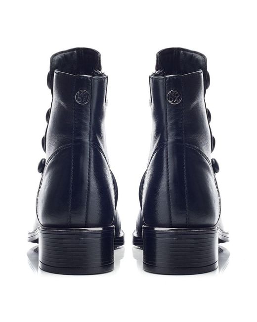 Moda In Pelle Blue Elita Leather