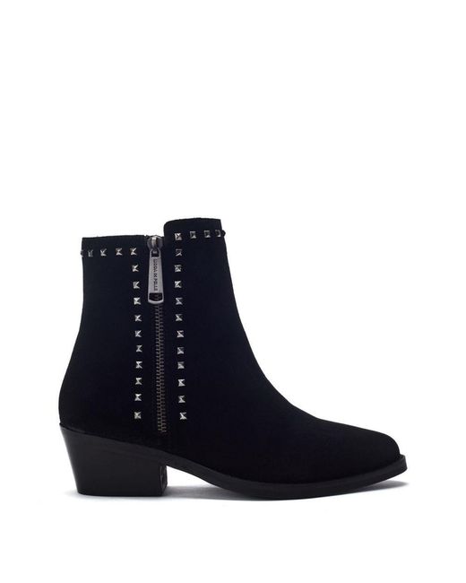 Moda In Pelle Blue Ossio Suede