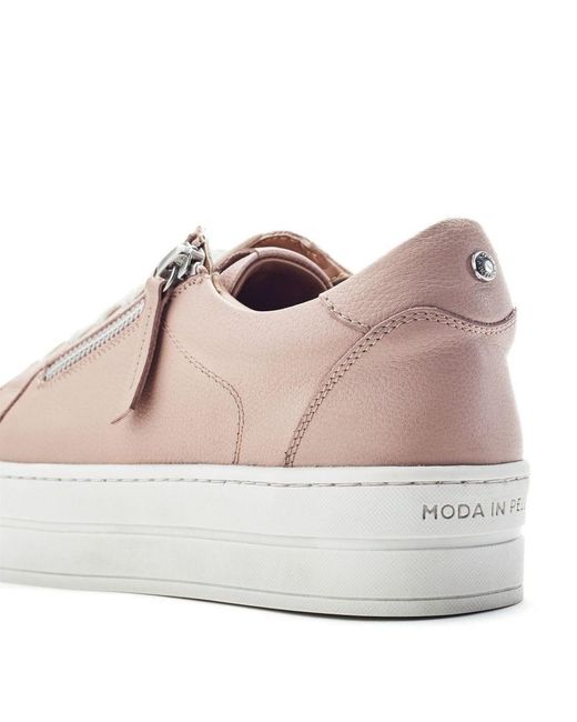 Moda In Pelle Pink Abbee Leather