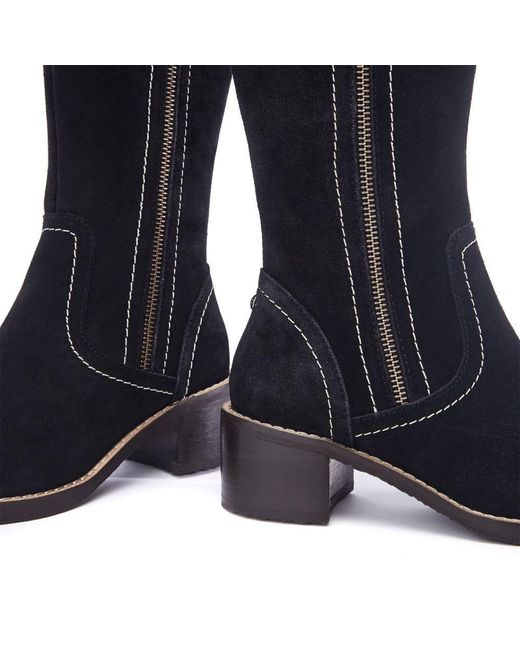 Moda In Pelle Blue Rodell Suede