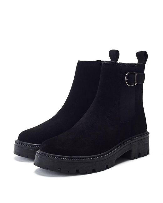 M By Moda Blue Ovalie Suede