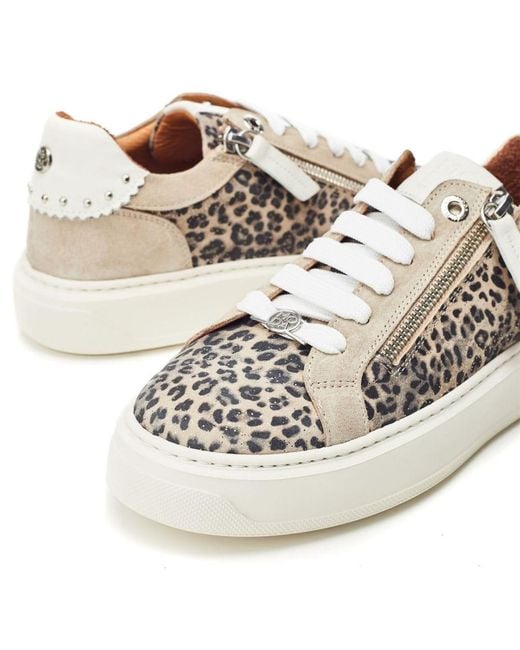 Moda In Pelle Multicolor Baudry Leopard Suede