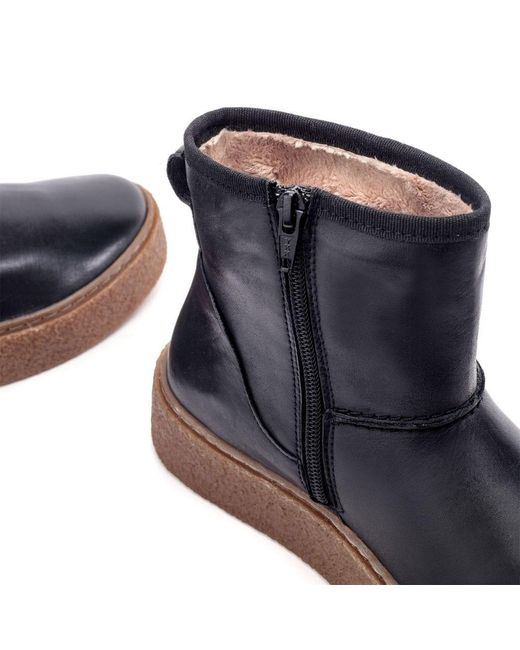 Shoon Blue Sh Immy Leather