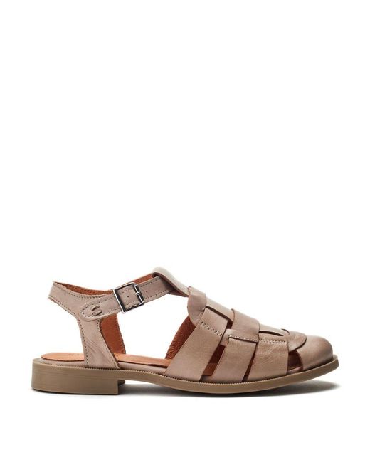 Shoon Brown Sh Imelda Taupe Leather