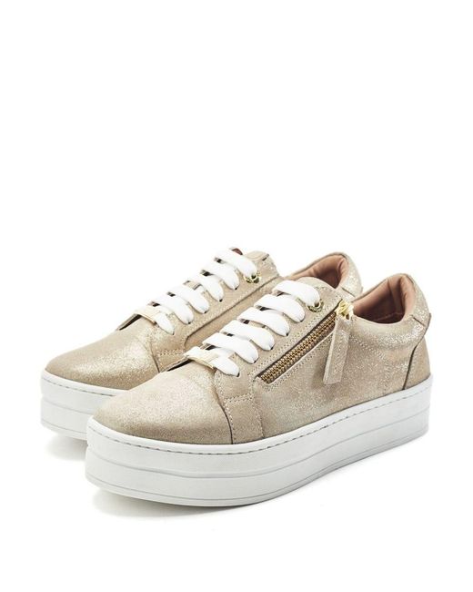 Moda In Pelle Metallic Abbee Leather