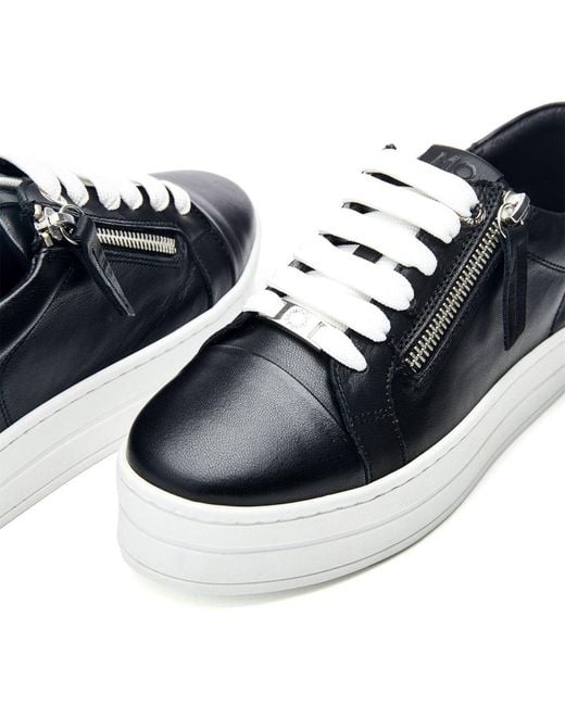 Moda In Pelle Blue Abbiy Leather