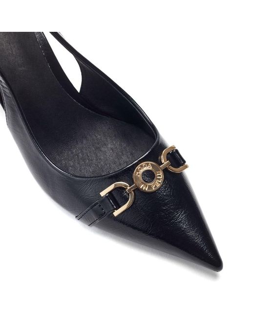 Moda In Pelle Blue Ginen Patent