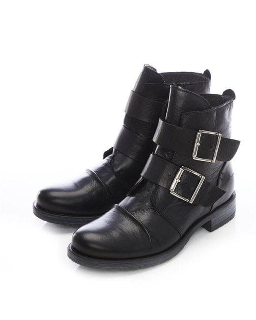 Shoon Black Sh Irving Leather