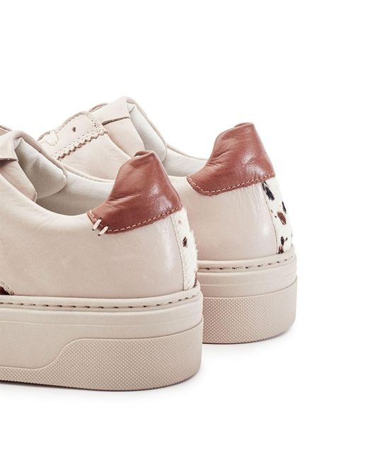 Shoon Pink Sh Ire Off Leather