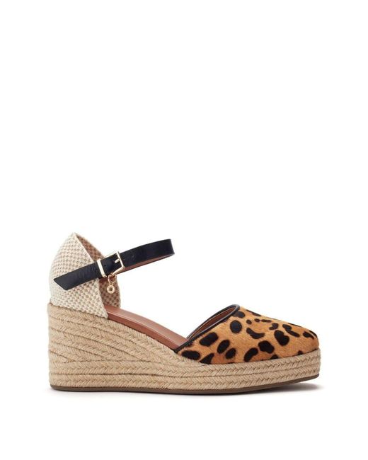 Moda In Pelle Brown Earll Leopard Pony Hair